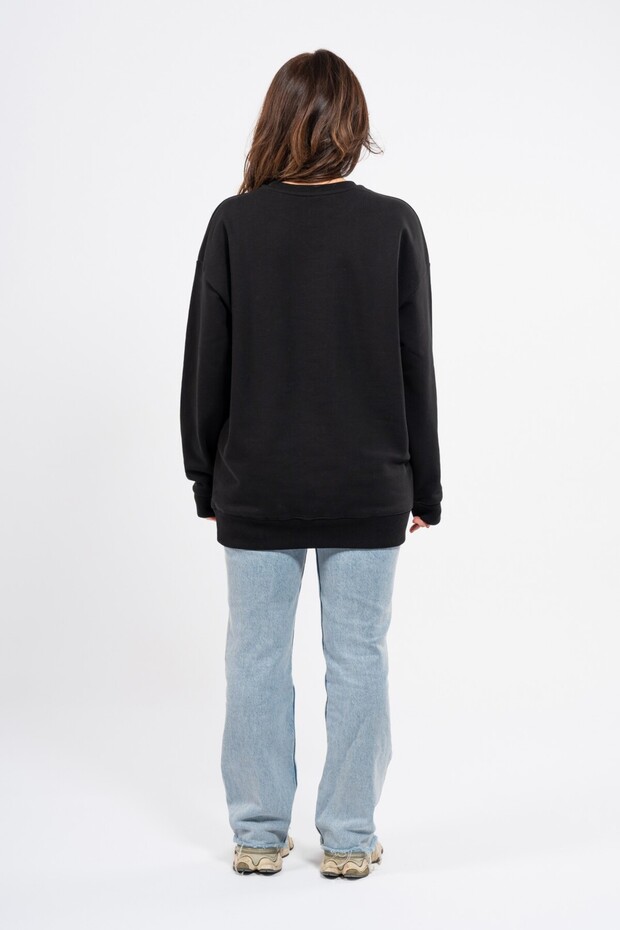 Oversize Basic Sweatshirt - 5