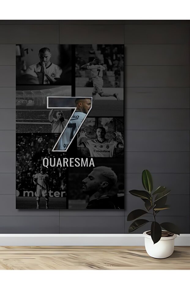 Quaresma 7 Numaralı Dekoratif Ahşap MDF Ev/İşyeri Duvar Tablo Dikdörtgen Ev/İşyeri Duvar Tablo - 1