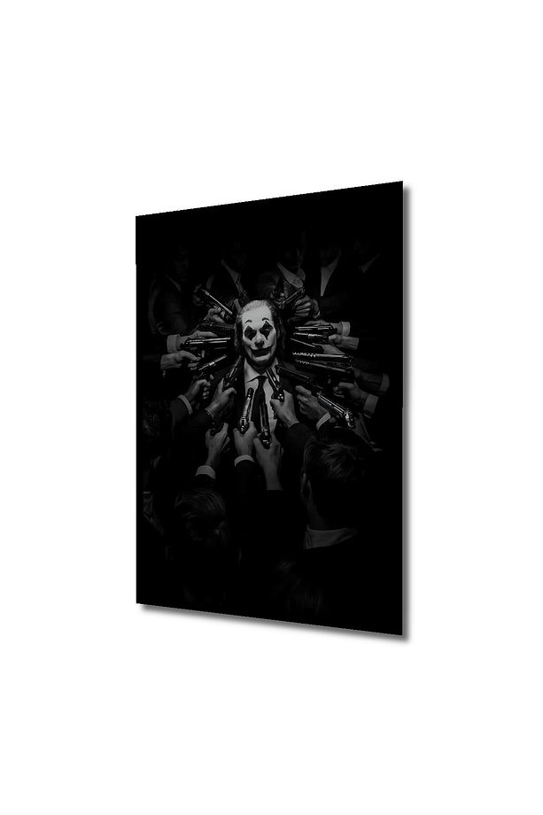 Joker Kaos Ahşap MDF Dekoratif Ev/İşyeri Duvar Tablo Dikdörtgen Ev/İşyeri Duvar Tablo - 5