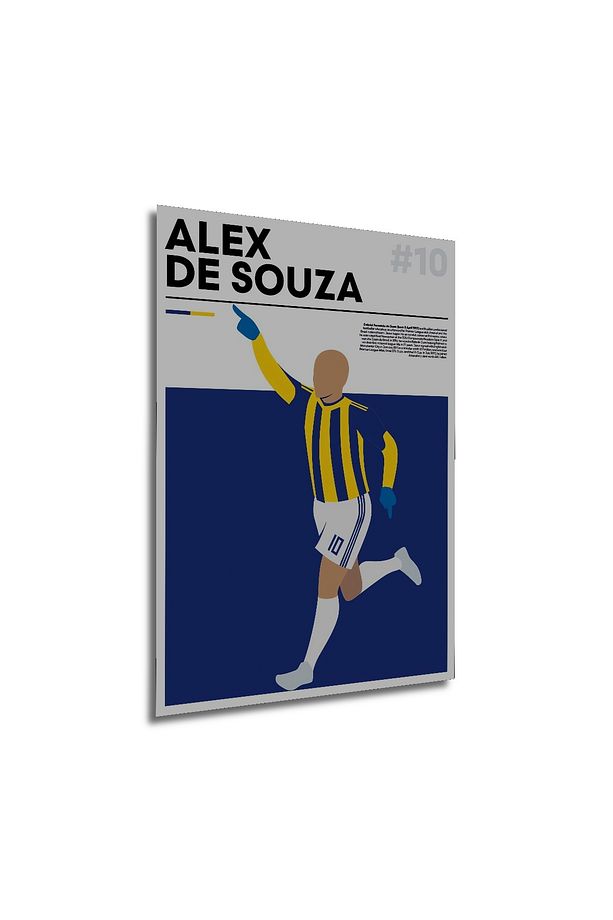 Alex De Souza Dekoratif Ahşap MDF Ev/İşyeri Duvar Tablo Dikdörtgen Ev/İşyeri Duvar Tablo - 4