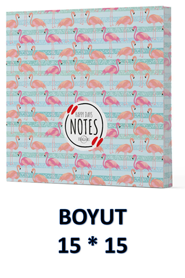 VIVAGO ART FLAMINGO LINE-FREE BOOK 15 x 15 CM CLOTH BAG GIFT CODE 21