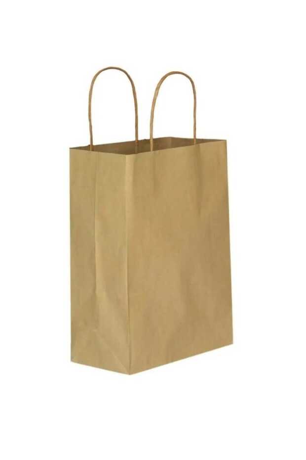 Kraft Paper Cardboard Bag Gift Bag with Twist Handle 31X12X41Cm (5Pcs)