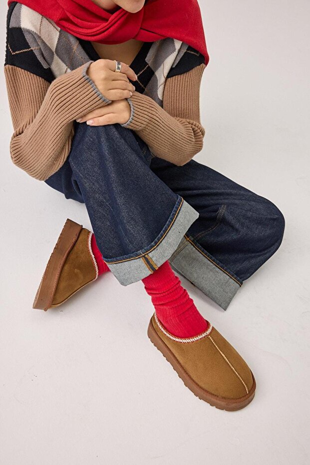 Taba Kadın Terlik - 1