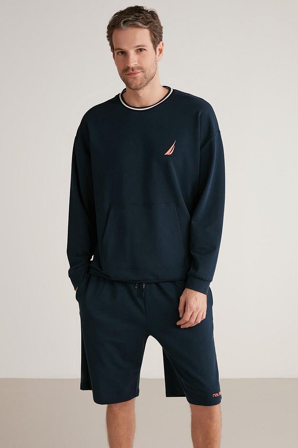 Tişört ve şort pijama takımı -M604 - 2