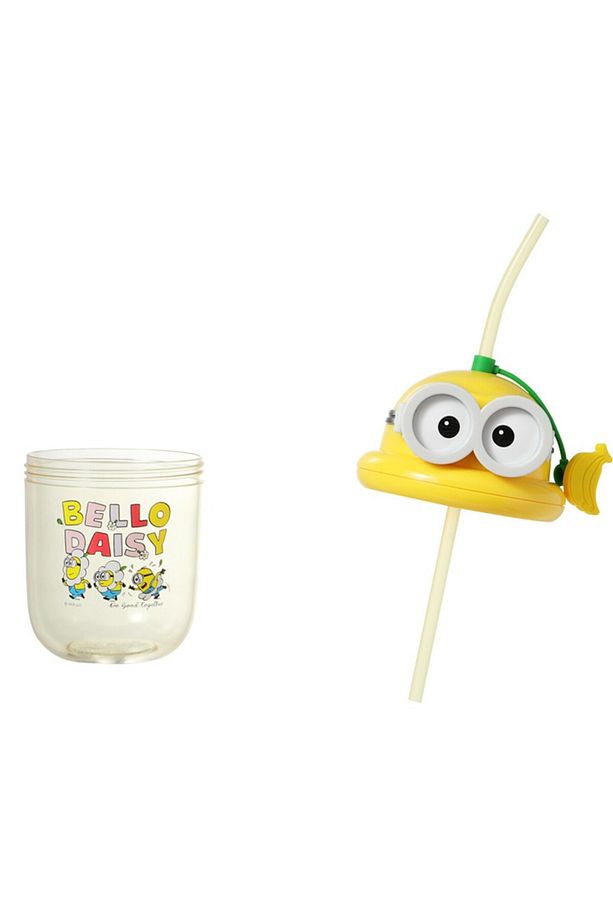 Minions Lisanslı Pipetli Figür Kapaklı Plastik Şişe (590ml) - 3