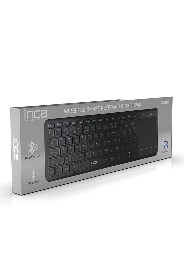IBK-568BT Dual Mod Bluetooth + 2.4G Touch Pad Smart Keyboard - 7