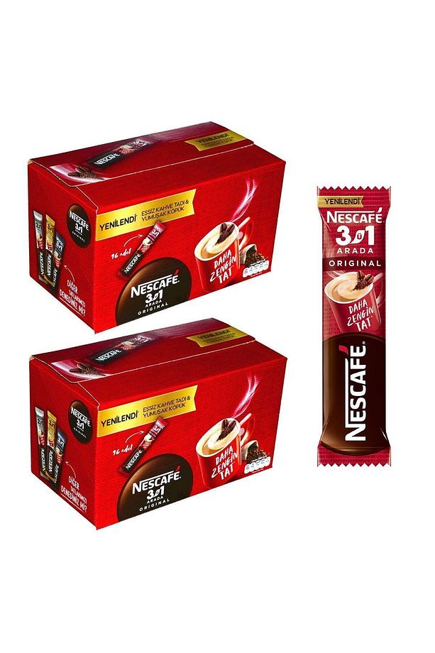 3 ü 1 Arada Original 17,5 gr 96 lı x 2 Kutu (192 Adet) - 2