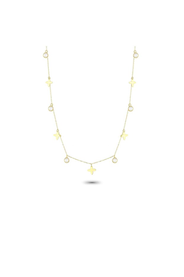 Altın Çiçek Şans Kolye - 3