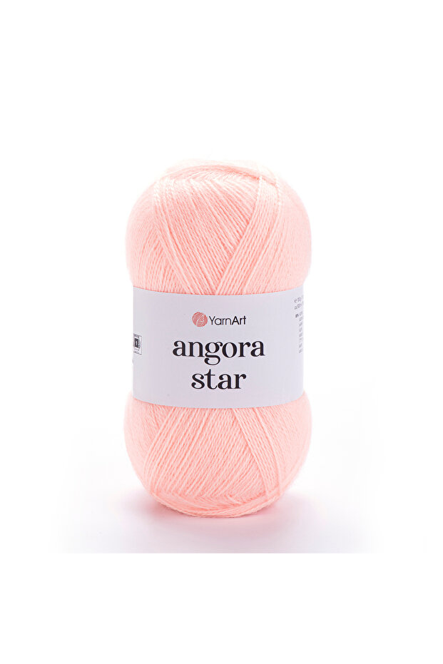 Angora Star Hand Knitting Yarn Light Yavruağzı-204