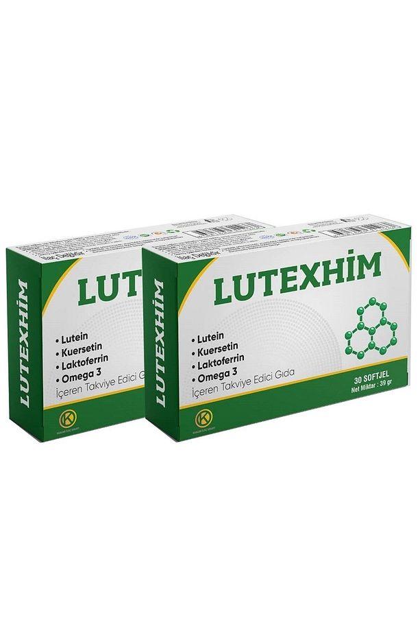 Lutexhim Lactoferrin, Antosiyanin, Omega 3, Quersetin, Lutein, Zeaksantin 30 Soft Jel - 2'li - 3