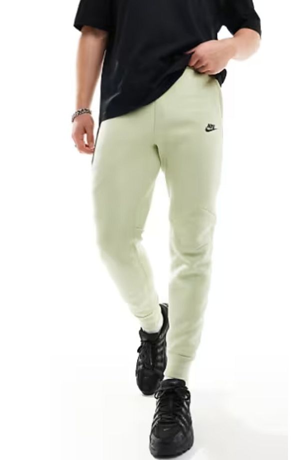 Tech Fleece jogger açık yeşil erkek eşofman altı ASLAN SPORT - 2