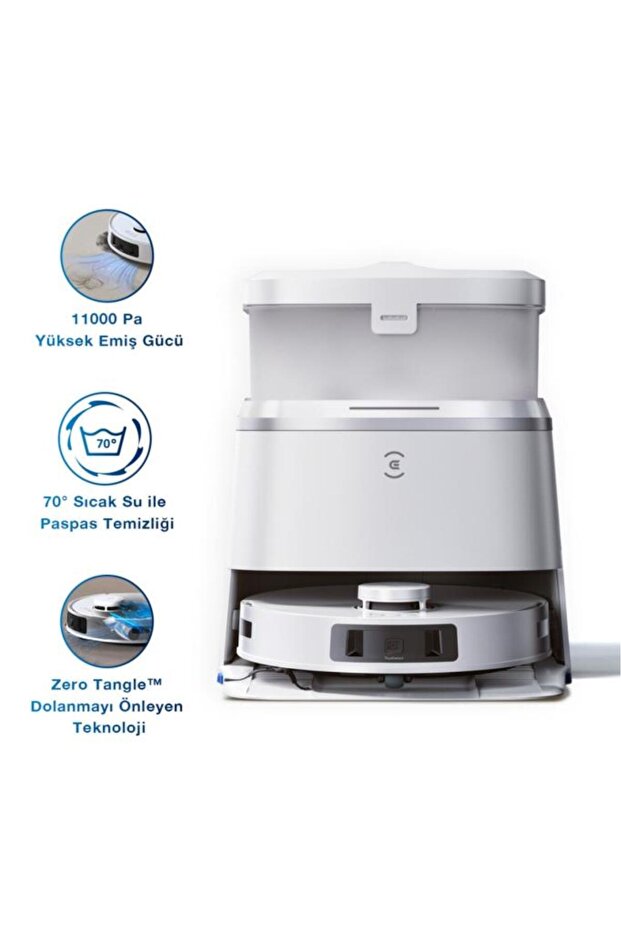 Deebot T30 Pro Omni Çöp Istasyonlu Akıllı Robot Süpürge - 1