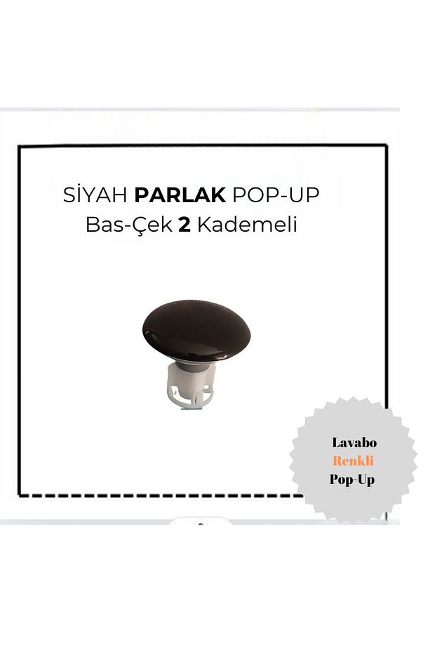 İZ YAPI RENKLİ LAVABO PUP UP SİFONLARI - 4