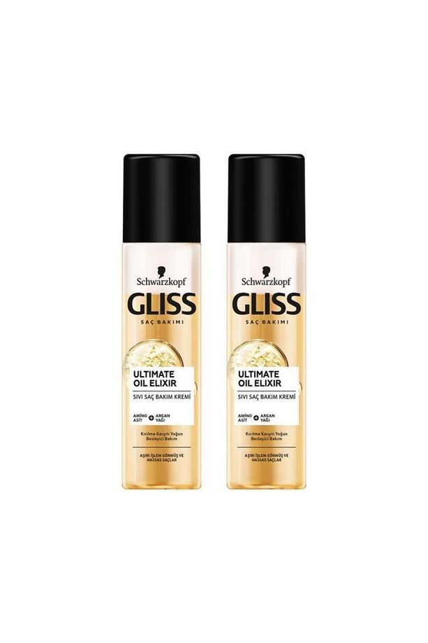 Ultimate Oil Elixir Besleyici Durulanmayan Sıvı Saç Kremi 200 ml X 2 Adet - 2