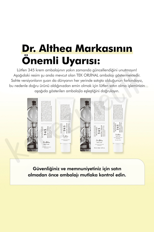 345 Relief Cream – Kızarıklık ve Tahrişi Yatıştırıcı Krem 50ml - 7