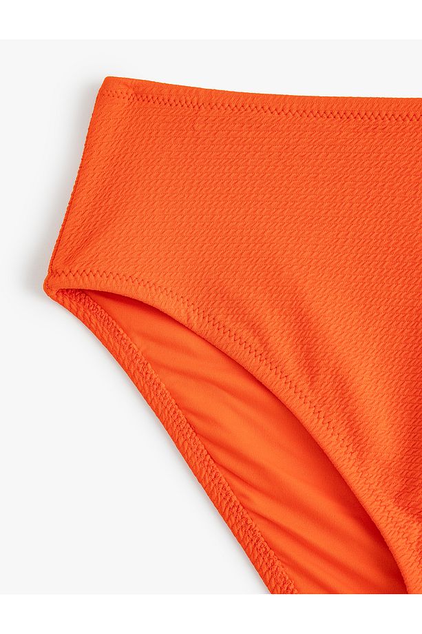 Yüksek Bel Bikini Altı Dokulu Basic - 3
