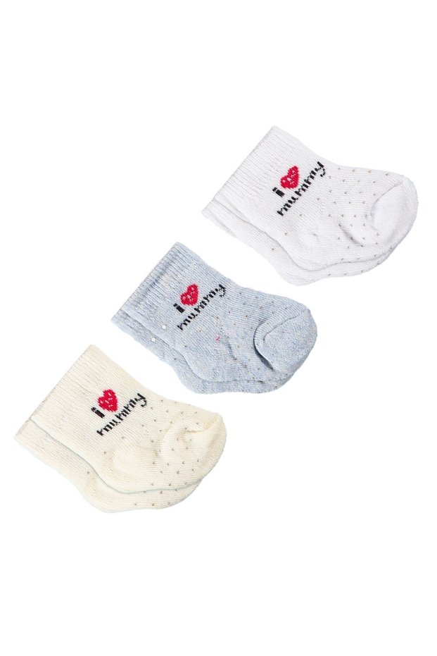 Baby Boy Towel Acetate 1 Month, 6 Month Socks
