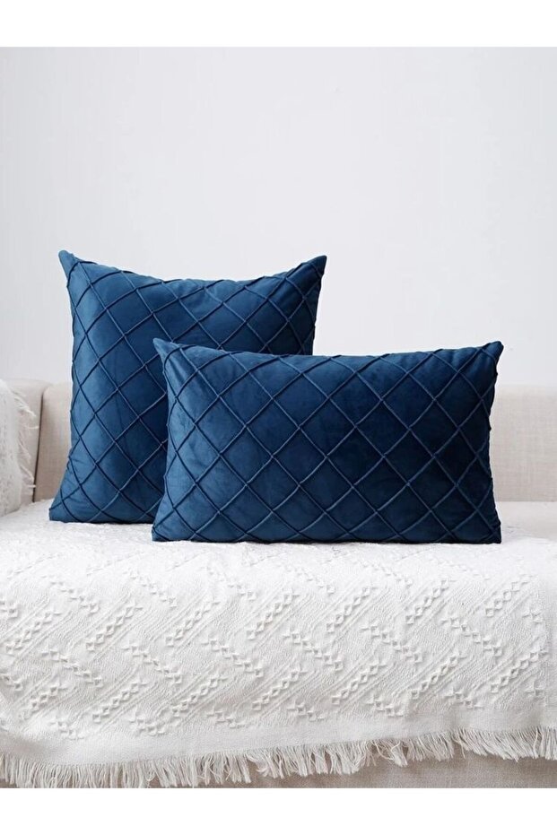 1 Pcs Grass Quilted Decorative Throw Pillow Cover