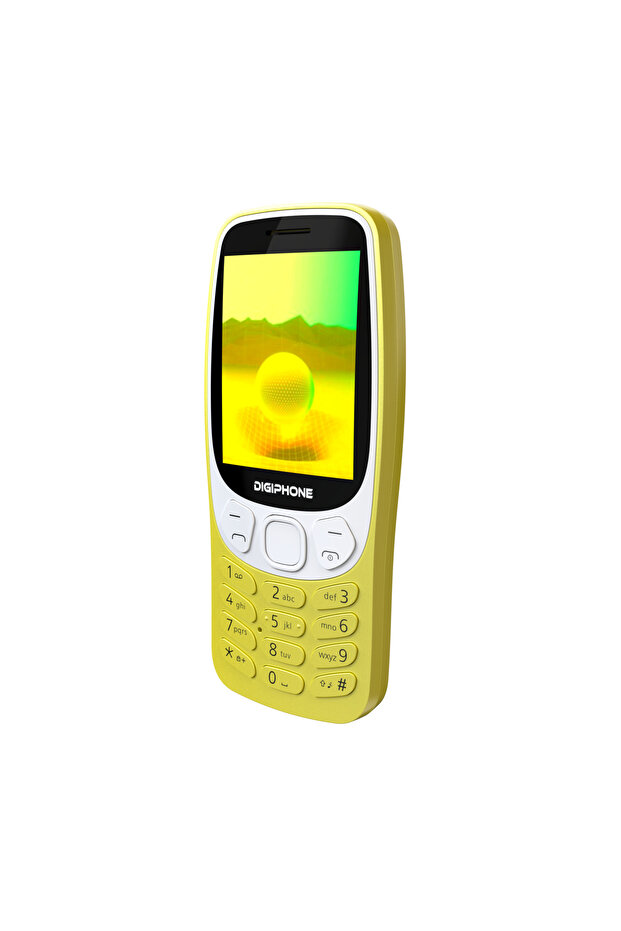 S320 Sarı Tuşlu Cep Telefonu - 3