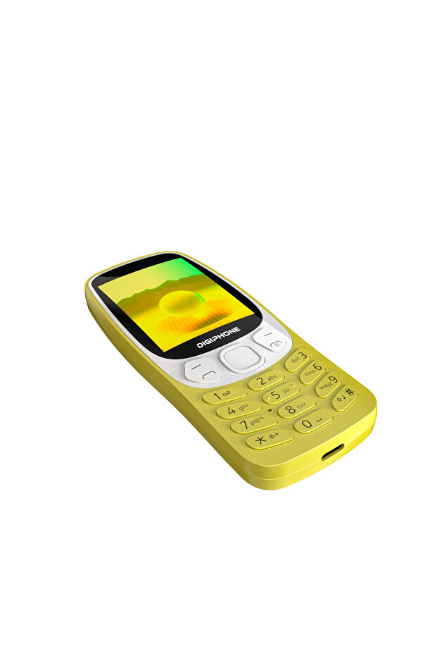 S320 Sarı Tuşlu Cep Telefonu - 4