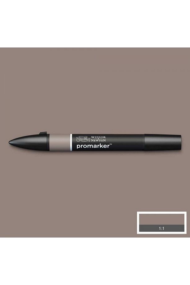 Promarker Çift Uçlu Alkol Bazlı Grafik Çizim Kalemi Warm Grey 4 131 (WG4) - 1