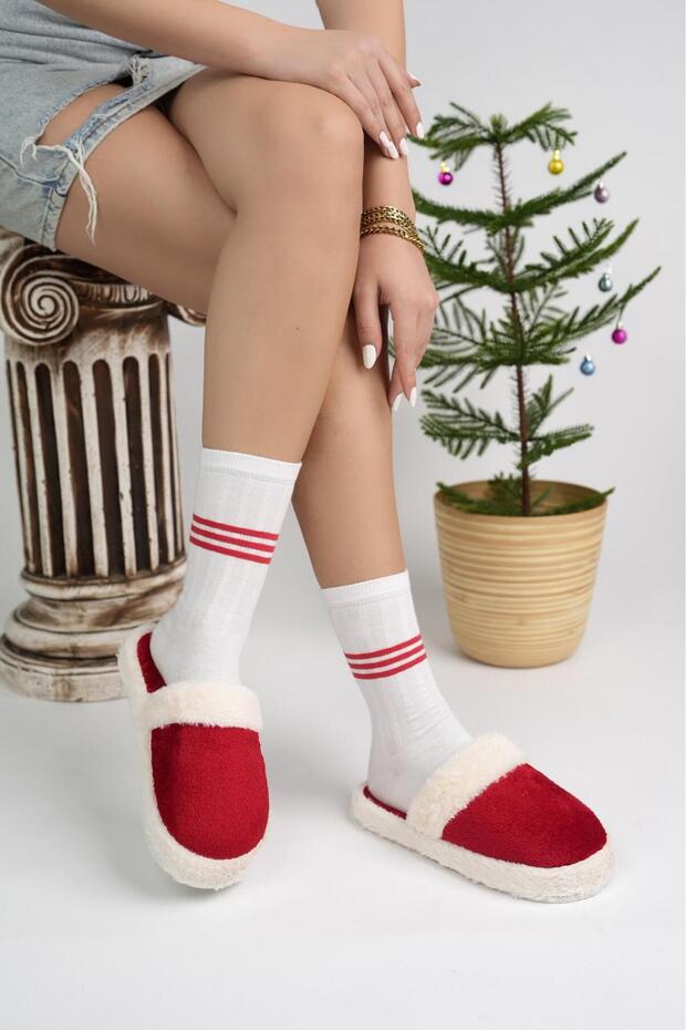 SMT-03 Closed Women's House Slippers Winter Slipper Non-Slip Sole