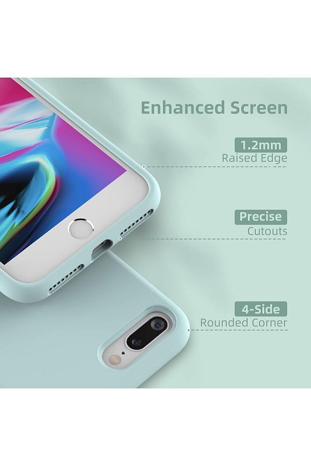 İphone 8 Plus Kılıf,iphone 7 Plus Kılıf,[ipeksi Ve Yumuşak Dokunuşlu Seri] Premium Yumuşak Silikon - 5