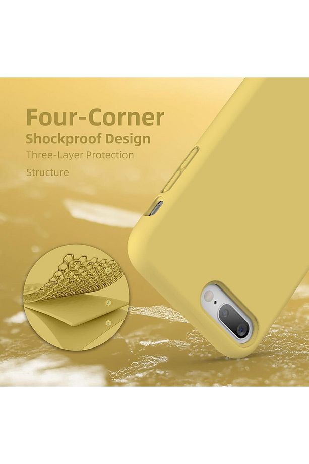 İphone 8 Plus Kılıf,iphone 7 Plus Kılıf,[ipeksi Ve Yumuşak Dokunuşlu Seri] Premium Yumuşak Silikon - 5