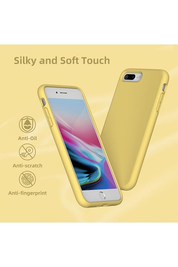 İphone 8 Plus Kılıf,iphone 7 Plus Kılıf,[ipeksi Ve Yumuşak Dokunuşlu Seri] Premium Yumuşak Silikon - 7
