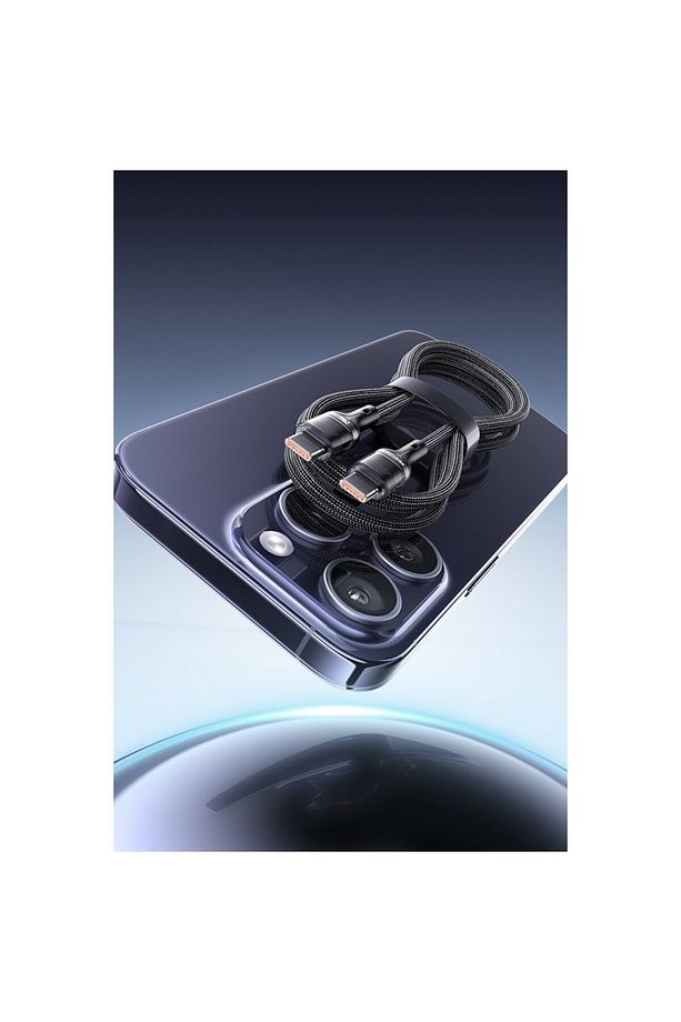 1.2M Uzunluk 240W Type-C to Type-C PD 2.0 Hızlı Turbo Şarj Kablosu - 4