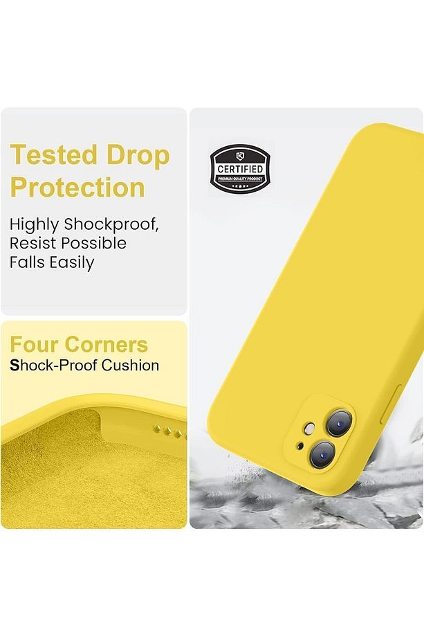 Iphone 11 Kılıf Uyumlu Sarı,[kamera Korumalı] [yumuşak Çizilmez Mikrofiber Astar] (SINIRLI STOK) - 7