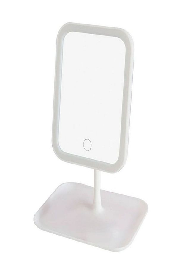 Işıklı Makyaj Aynası Şarjlı 3 Renk Beyaz Işık Gün Işığı Ve Sarı Işık İlluminated Make Up Mirror - 2