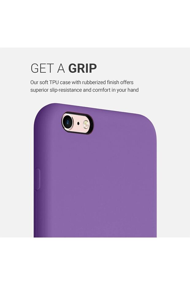 iPhone 6S Plus Case / iPhone 6 Plus Silicone Case Soft Spade Logo Shockproof - 5