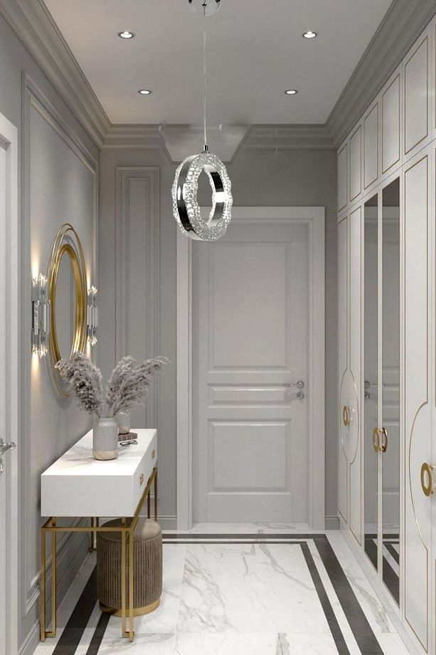 Işıl Krom Modern Avize Salon Mutfak Oturma Odası Antre Tekli - 1