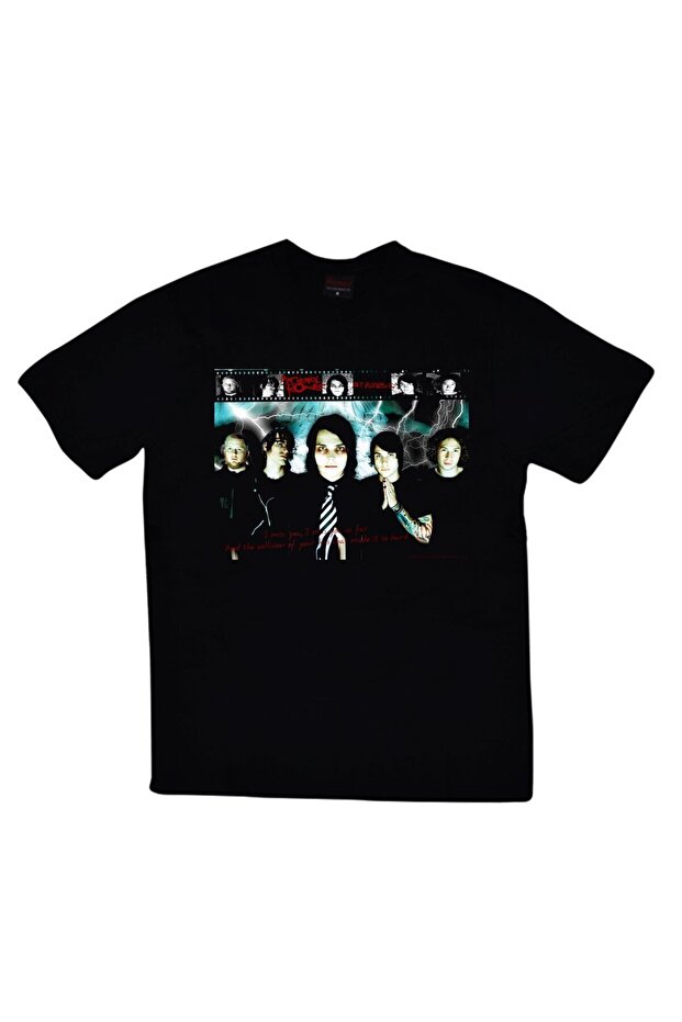 تيشيرت بطبعة My Chemical Romance