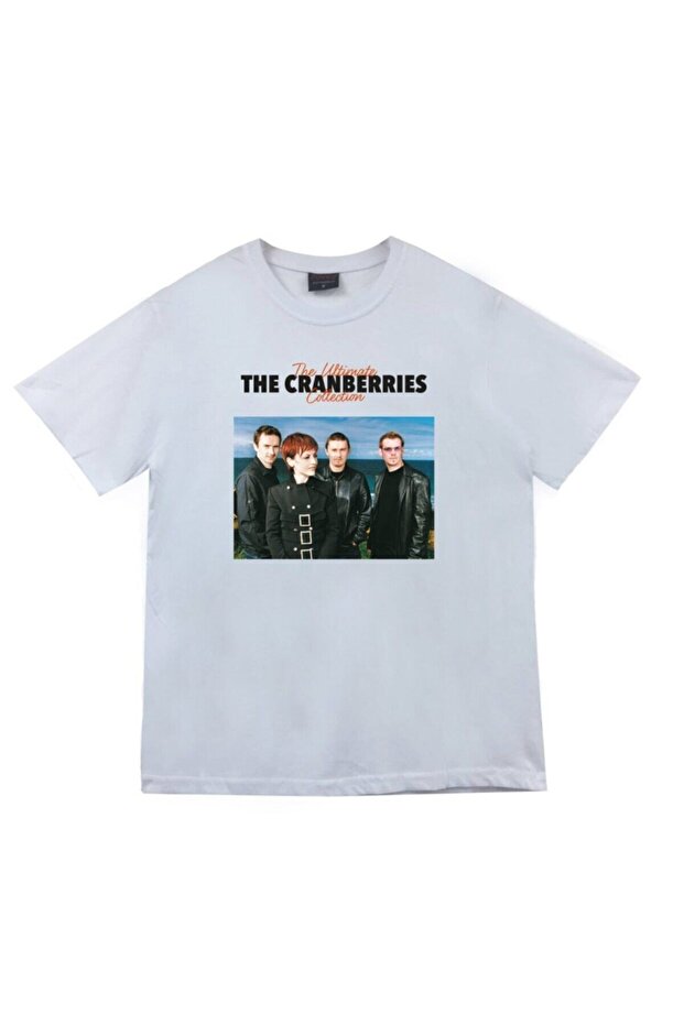 The Cranberries Printed Unisex 100% Cotton White T-Shirt