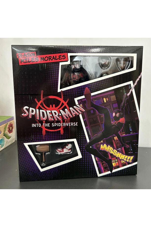 Spider-man Spiderman Across The Spider-verse Miles Morales Örümcek Adam Figür Oyuncak Spider Man V4 - 7