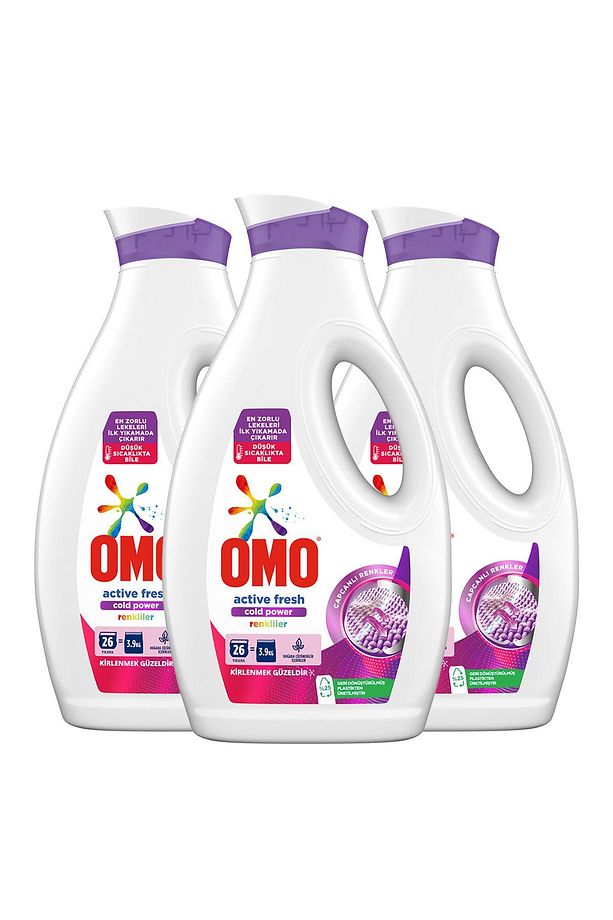 Renkliler Için 26 Yıkama Sıvı Deterjan 3 X 1690 ml - 2