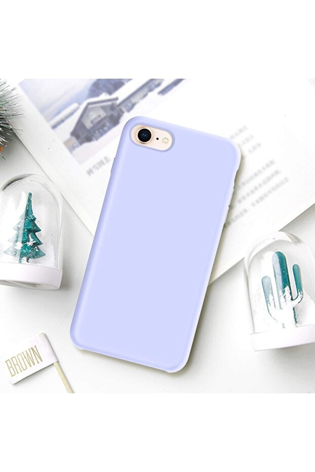 حافظة آيفون 6s بلس / حافظة آيفون 6 بلس من السيليكون ناعمة مضادة للصدمات مع شعار - 6