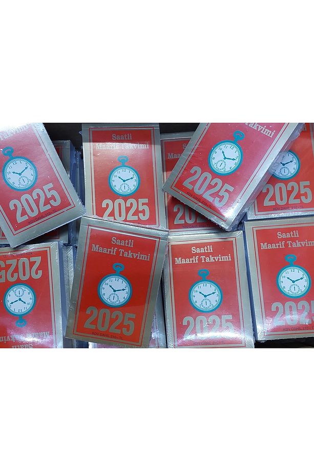 2025 Büyük Saatli Maarif Takvimi - 1