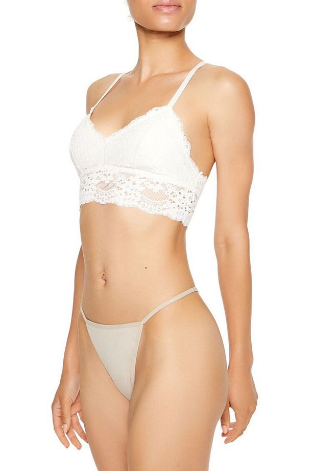 Pamuk Karışımlı G-string Tanga Külot - 4