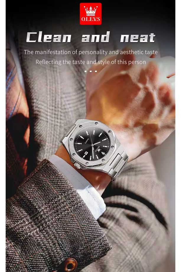 LÜX HUBLOT MODEL ÇELİK KOL SAATİ YENİ  MODEL 4 - 4