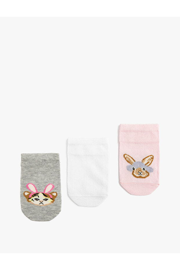 3 Pack Patterned Socks