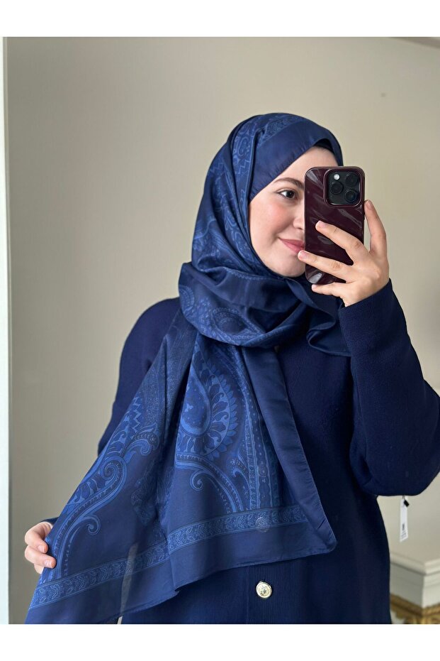 Ebruli Desen Şal