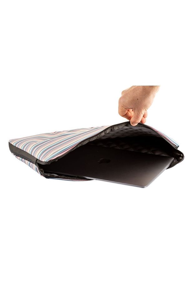 Lined Protective 13"-15.6" Bilgisayar Uyumlu Notebook Laptop Çantası - 4