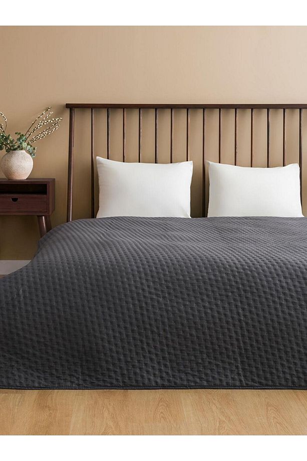 LCW HOME Desenli Çift Kişilik Yatak Örtüsü 200x220 Cm (S4) - 1