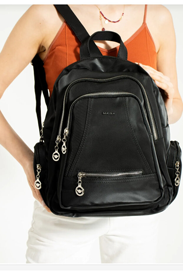 Mega Multi-Compartment Parachute Fabric Backpack - 1