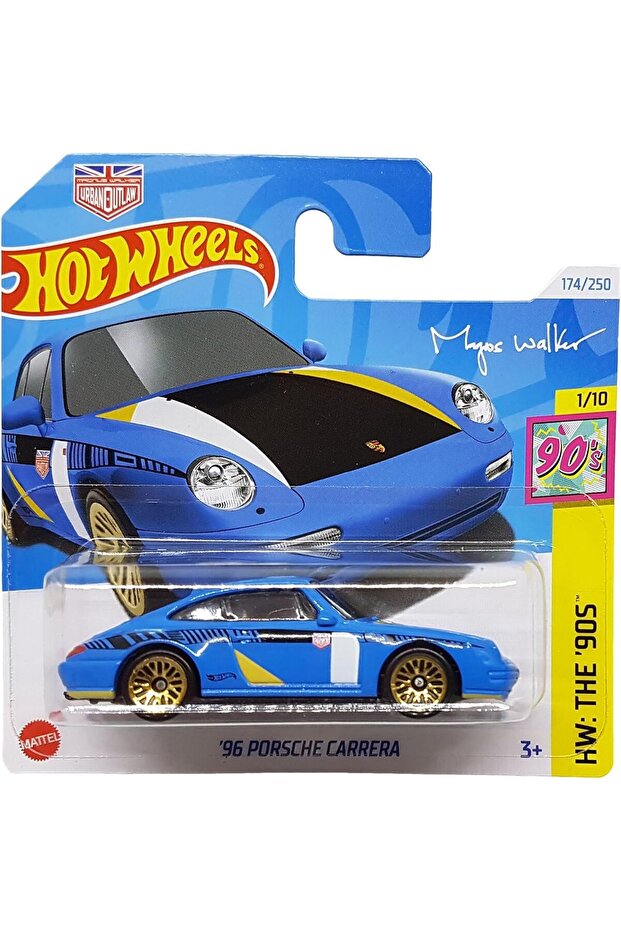 - ´96 Porsche Carrera - Hw: the 90´S 1/10 - Htb03 - Short Card - Magnus Walker - Urban O