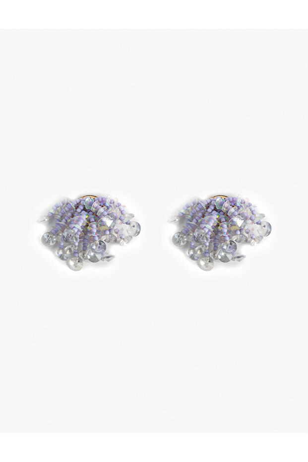 Beaded Earrings Dangle - 1