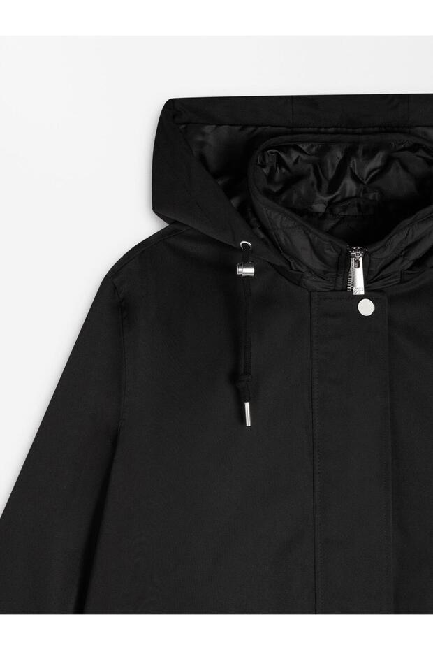 Kapüşonlu Parka - 7